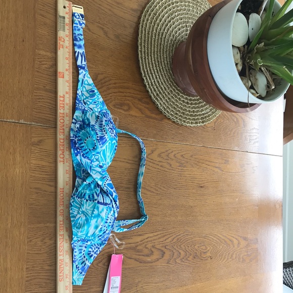 Cay Twist Bandeau Turquoise Oasis Half She… - Picture 7 of 9